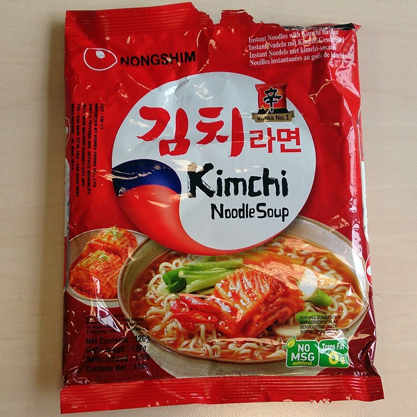 #195: Nongshim "Kimchi Noodle Soup" | HAPPY SOUPER: Die heiße Welt der