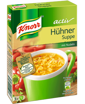 Tassensuppe Knorr