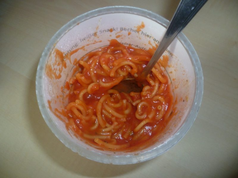 #342: Knorr Snack Bar "Spaghetti in Tomaten Sauce"