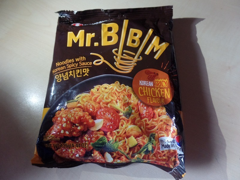 #1286: Nongshim Mr. Bibim “Korean Spicy Chicken Flavour” (Noodles with Korean Spicy Sauce)