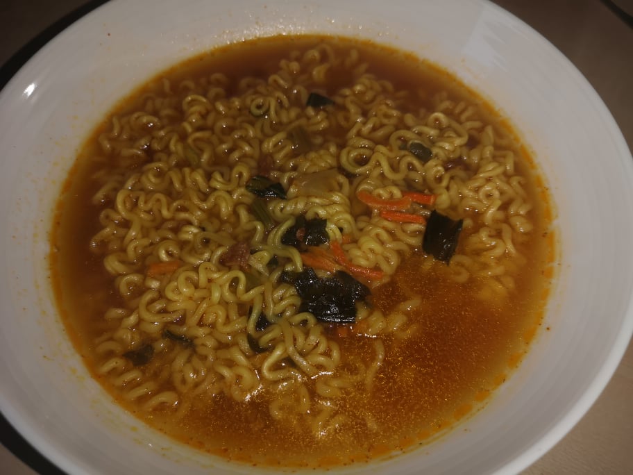 #1702: Ottogi Korean Style Instant Noodle! "Jin Ramen Mild" (Update 2021)