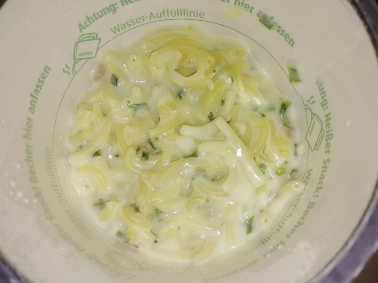 #1560: Knorr Pasta Snack „Käse-Sahne-Sauce“ (WM-Edition)