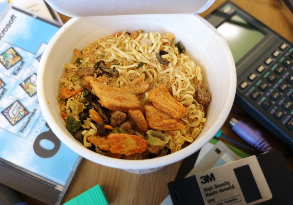 #1515: Nissin "Cup Noodle Nice Kimchi Tonkotsu"