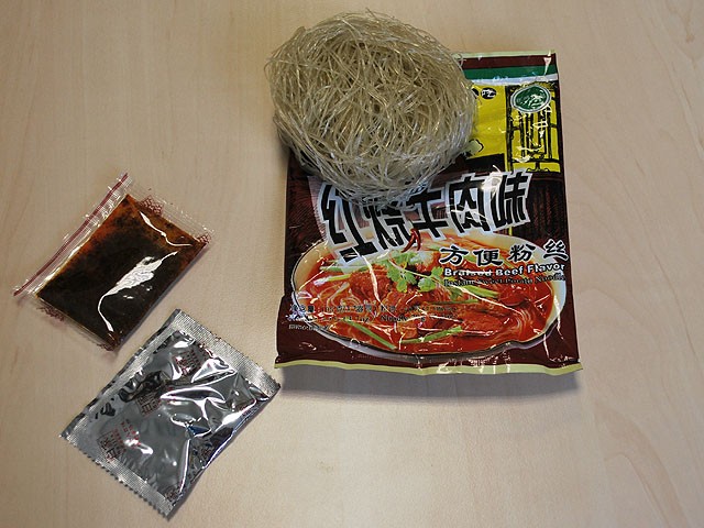 #007: Sichuan Baijia Instant Sweet Potato Noodle "Braised Beef Flavour"