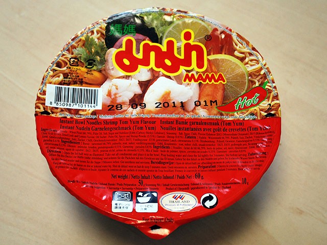 #011: Mama Instant Bowl Noodle "Shrimp Tom Yum Flavour"
