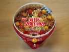 #016: Nissin Cup Nudeln Geschmack Rind