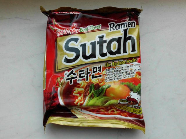 #037: Samyang Ramen Sutah "Hot & Spicy Beef Flavor"