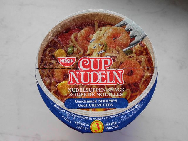 #048: Nissin Cup Nudeln "Shrimps"