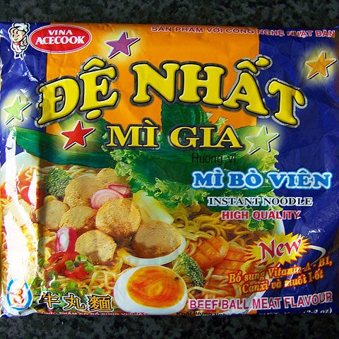 #089: Vina Acecook Đệ Nhất Mì Gia "Beef Ball Meat Flavour"