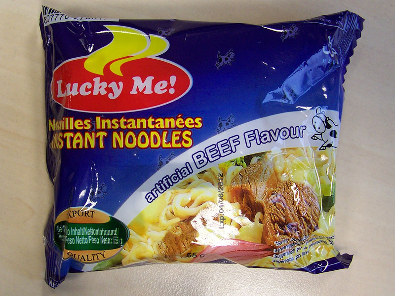 #132: Lucky Me! "Artificial Beef Flavour" Instant Noodles