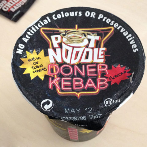 #144: Pot Noodle "Doner Kebap" Instant Noodles