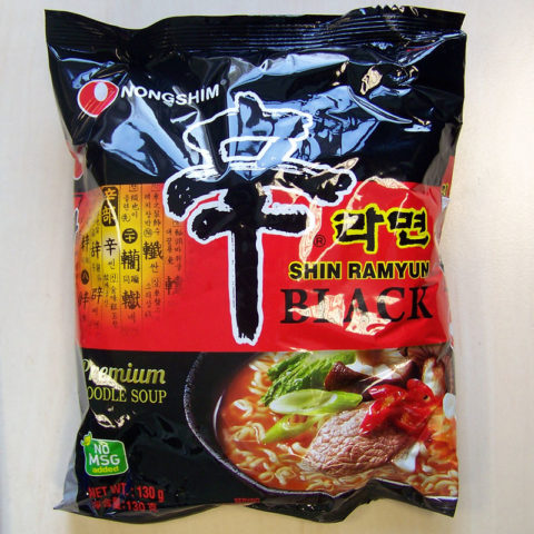 #186: Nongshim "Shin Ramyun Black" Premium Noodle Soup