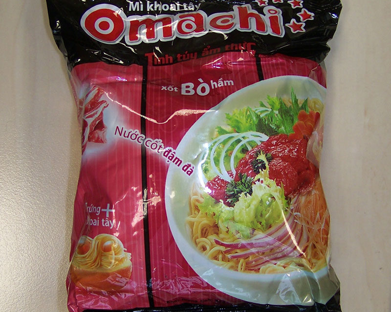 #192: Omachi "Xốt Bò Hầm" (Beef Stew) Instantnoodles (Update 2021)