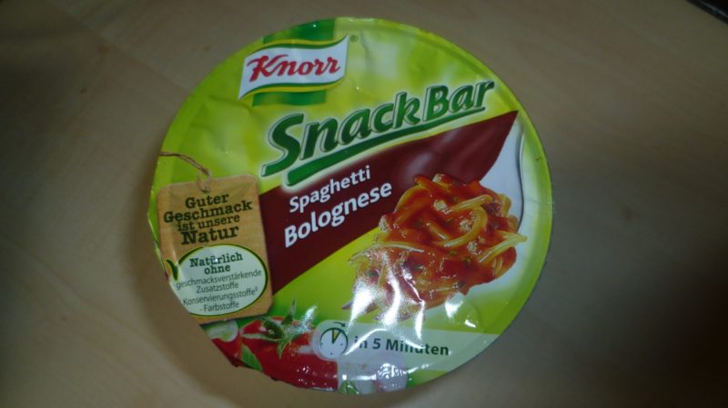 #286: Knorr Snack Bar "Spaghetti Bolognese"