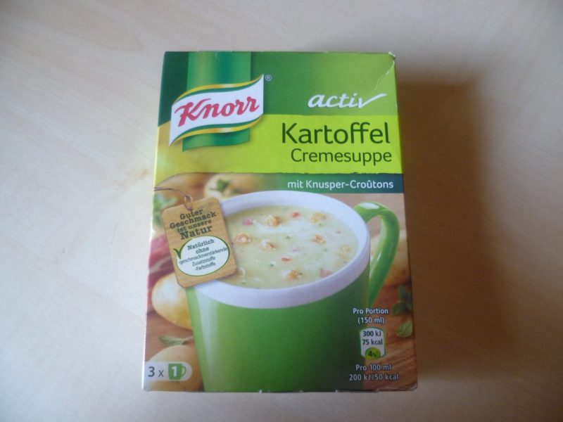 #356: Knorr Activ "Kartoffel Cremesuppe"