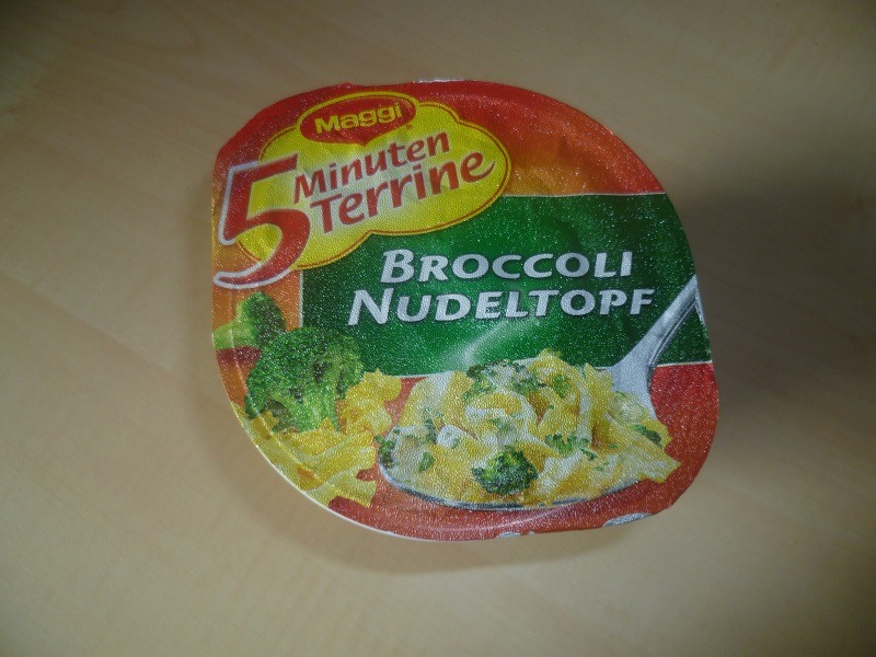 #468: Maggi 5 Minuten Terrine "Broccoli Nudeltopf"