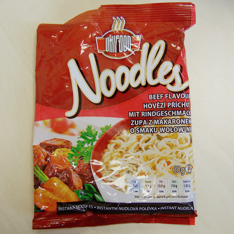 #482: Unifood Noodles "Beef Flavour"