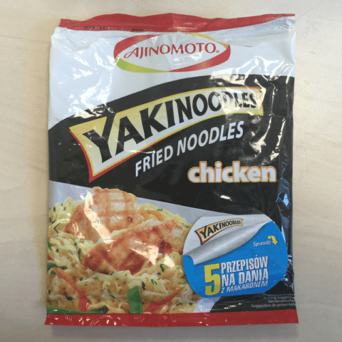 #500: Ajinomoto "Yakinoodles Fried Noodles Chicken"