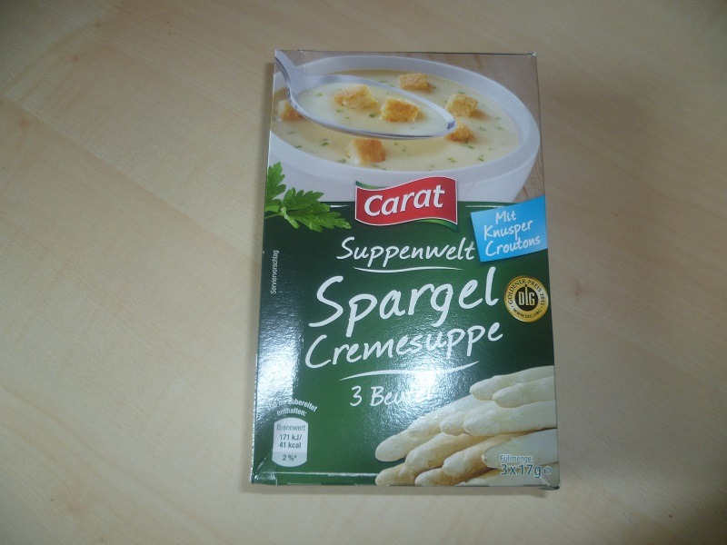 #507: Carat Suppenwelt "Spargel Cremesuppe"