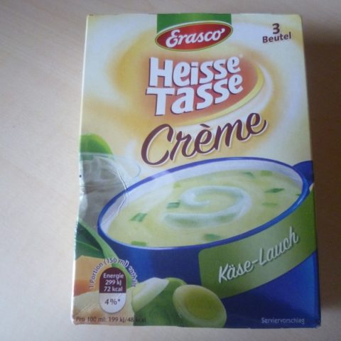 #565: Erasco Heisse Tasse "Creme Käse-Lauch"