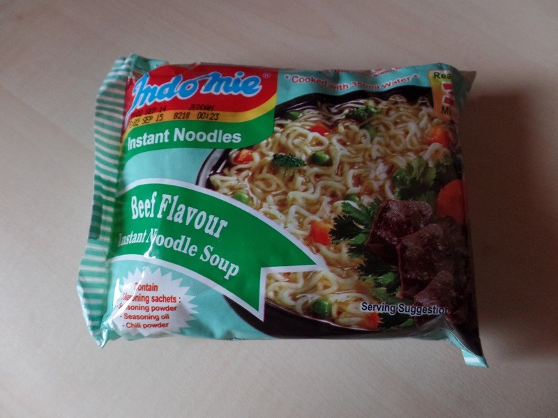 #605: Indomie "Beef Flavour Instant Noodle Soup" (Arabische Version)