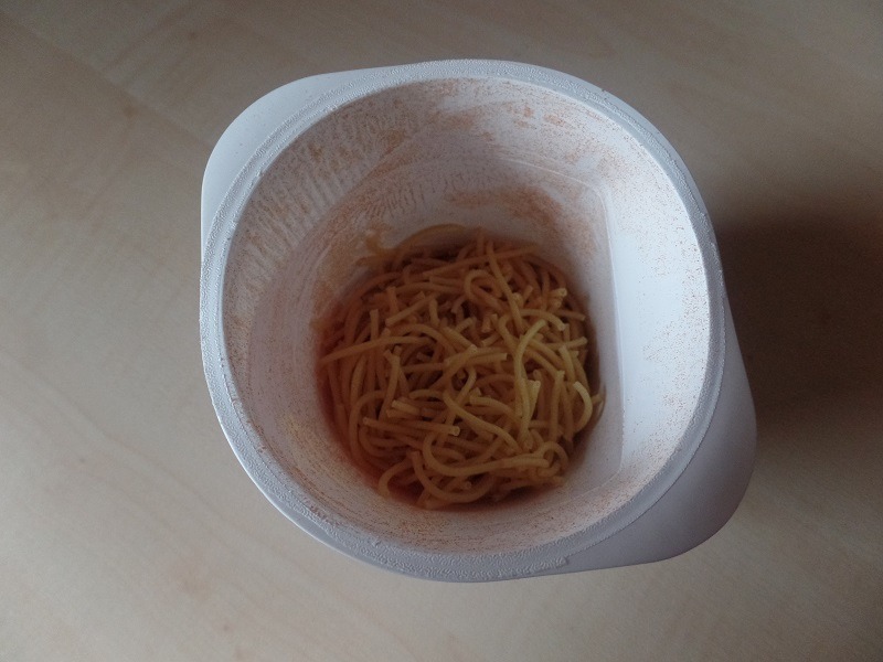#646: Maggi 5 Minuten Terrine "Spaghetti in Tomatensauce"