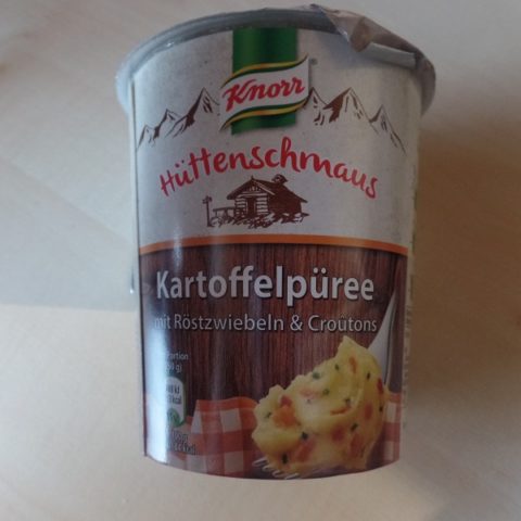 #651: Knorr Hüttenschmaus "Kartoffelpüree mit Röstzwiebeln & Croutons"