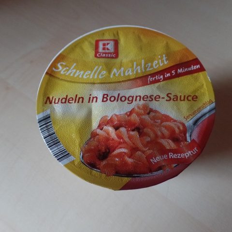#660: K-Classic Schnelle Mahlzeit "Nudeln in Bolognese-Sauce"