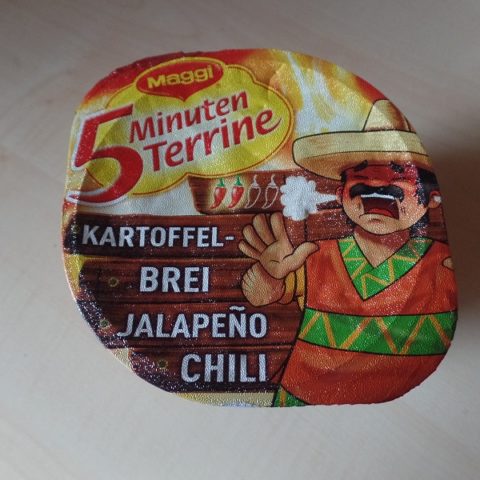 #713: Maggi 5 Minuten Terrine "Kartoffelbrei Jalapeño Chili"
