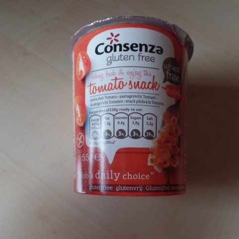 #723: Consenza "Gluten Free Tomato Snack"