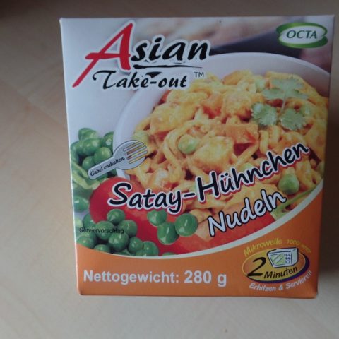 #724: Octa Asian Take-out "Satay-Hühnchen Nudeln"