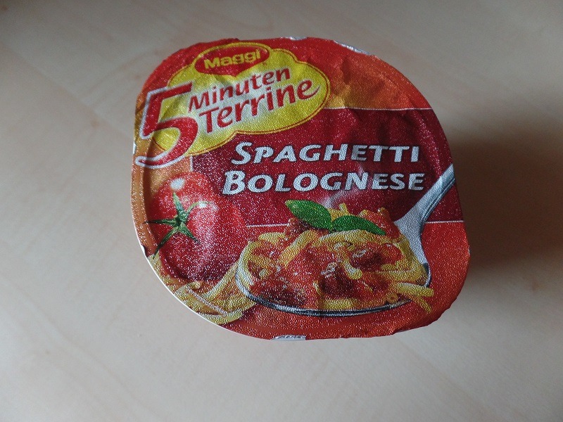 #731: Maggi 5 Minuten Terrine "Spaghetti Bolognese"
