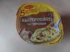#744: Maggi 5 Minuten Terrine "Kartoffelbrei mit Steinpilzen"