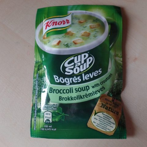 #761: Knorr Cup a Soup "Broccoli soup with croutons"
