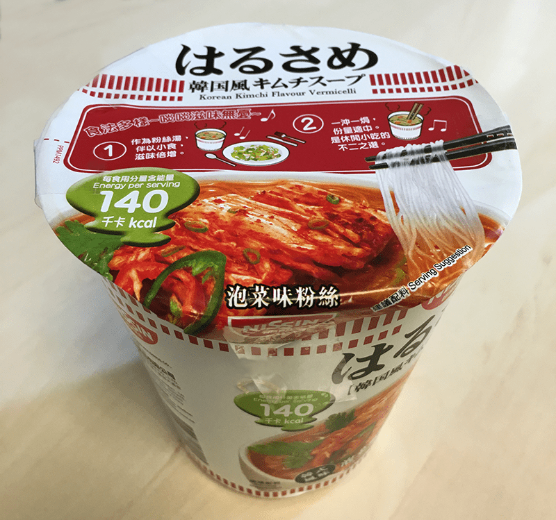 #801: Nissin "Korean Kimchi Flavour Vermicelli"