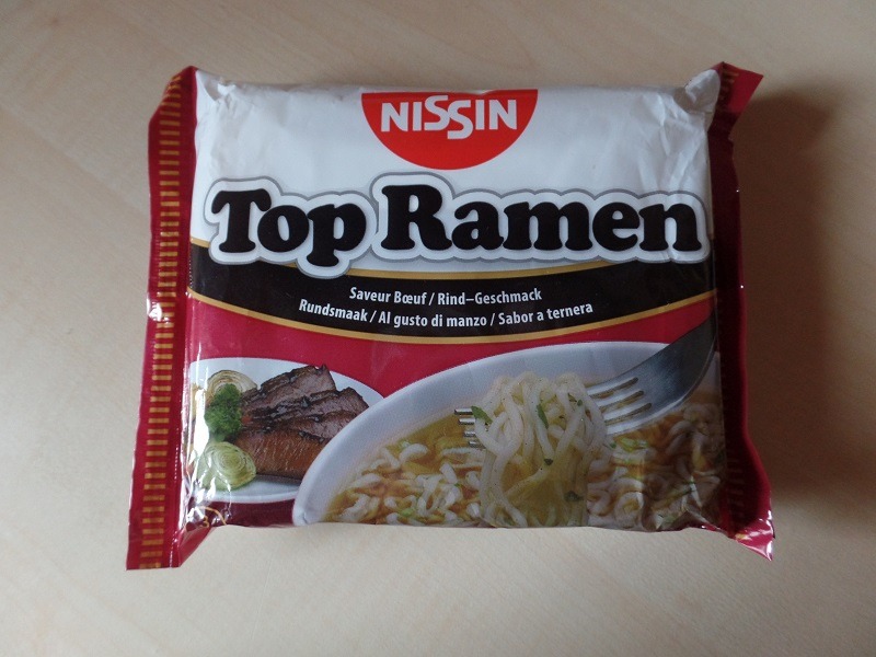 #810: Nissin Top Ramen "Rind-Geschmack"