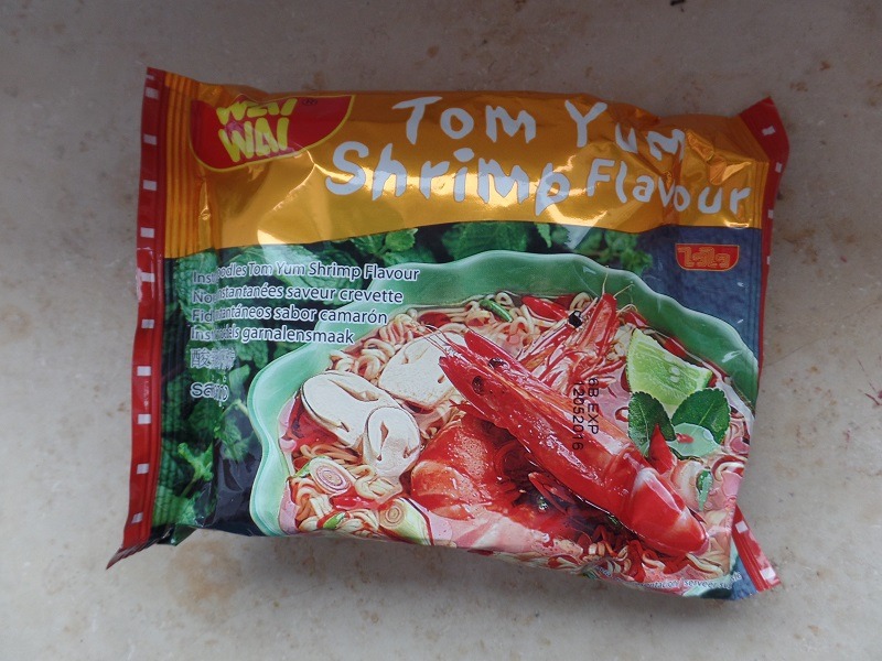 #836: Wai Wai "Instant Noodles Tom Yum Shrimp Flavour"
