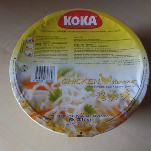 #905: Koka Instant Noodles "Chicken Flavour Bowl"