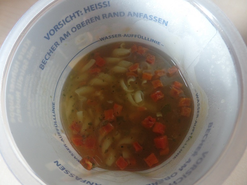 #990: Erasco Heisse Tasse "Klare Hühner Suppe" Cup