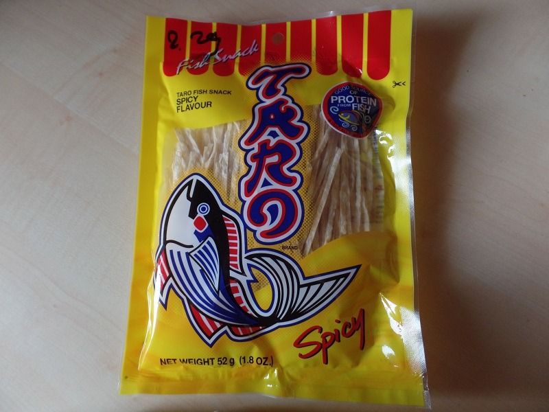 #1008: Taro Fish Snack "Spicy Flavour"