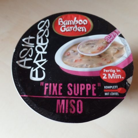 #1022: Bamboo Garden Asia Express "Fixe Suppe Miso"