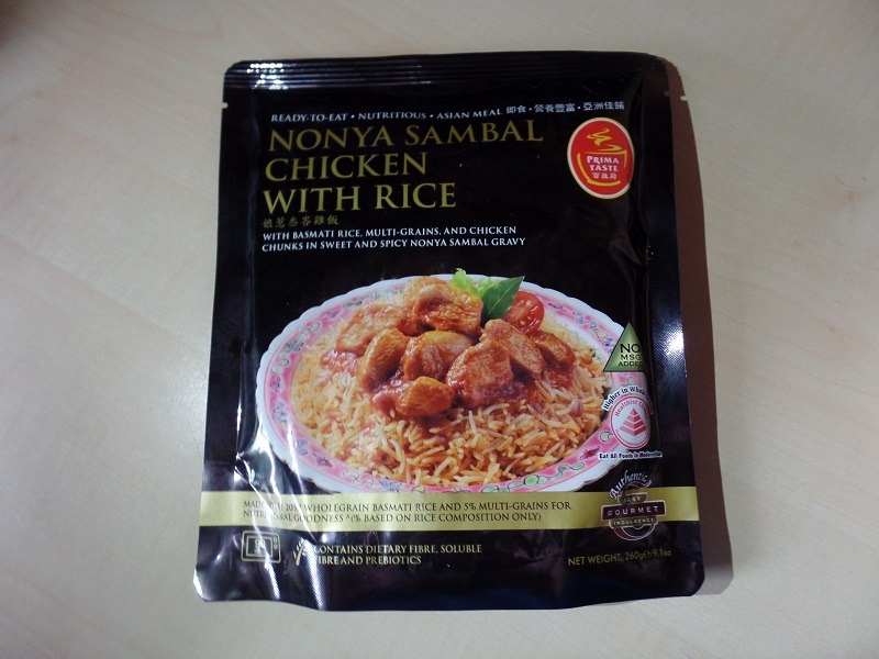 #1052: Prima Taste "Nonya Sambal Chicken with Rice"