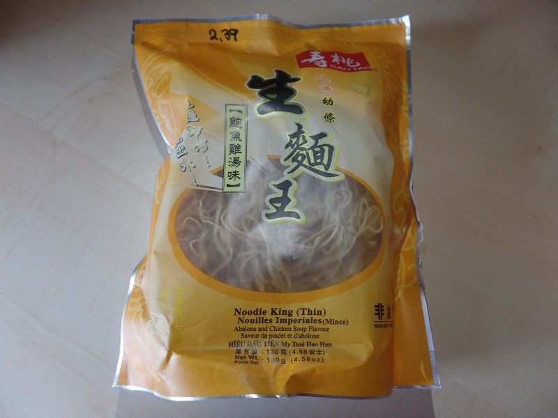 #1077: Sau Tao Noodle King (Thin) "Abalone and Chicken Soup Flavour"