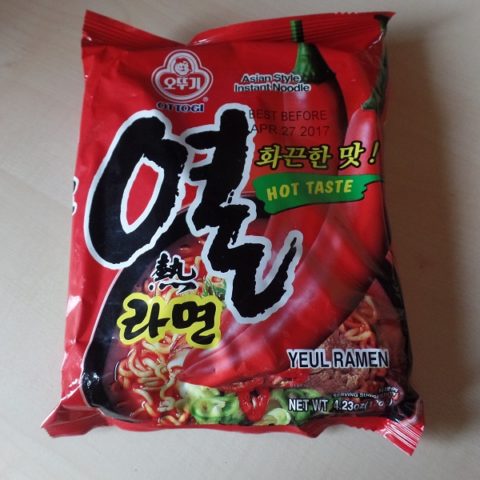 #1094: Ottogi Asian Style Instant Noodle "Yeul Ramen Hot Taste"