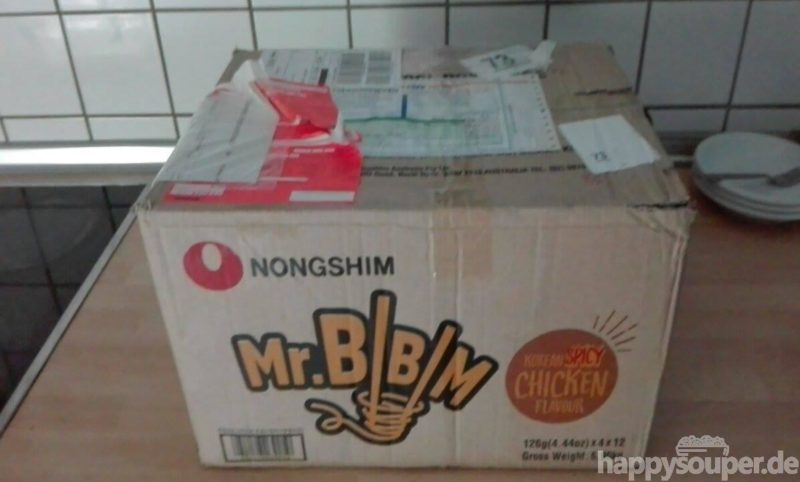 Ein großes Paket aus Südkorea von Nongshim