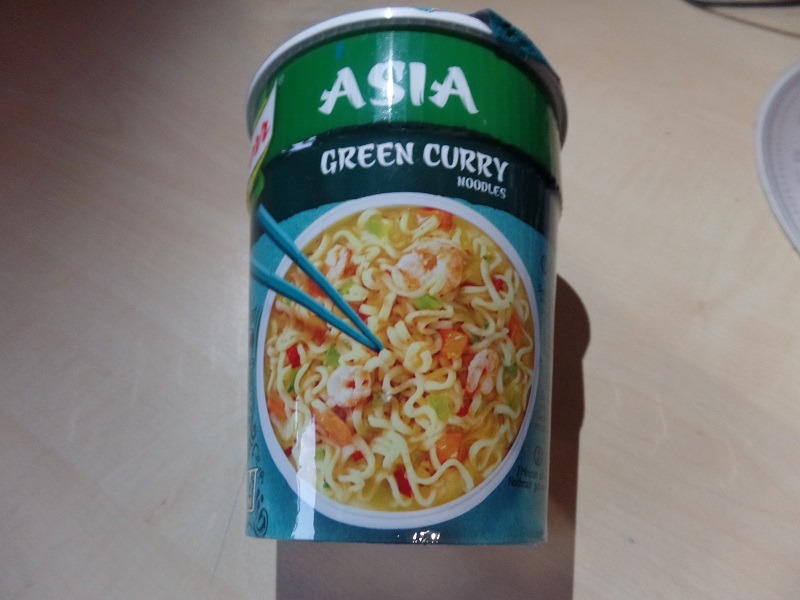 1255 Knorr Asia "Green Curry Noodles" Die heiße Welt der Instantsuppen