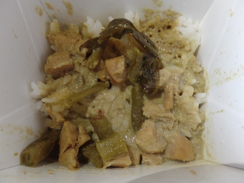 #1303: Taste of Asia Thailand "Reis & Huhn mit grüner Curry-Sauce"