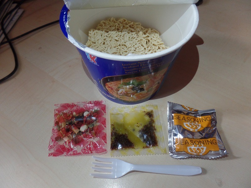 #1308: Kailo Brand "Instant Noodles Seafood Flavour" Bowl