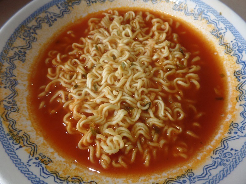 #1318: Paldo "Rabokki Noodle" (Stir Fried Noodle with Korean Hot & Spicy Soup Base)