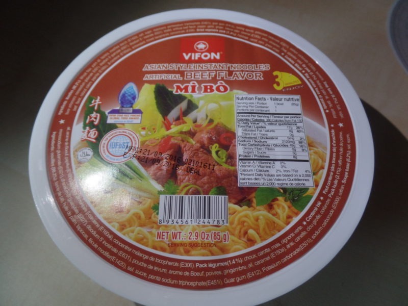 #1384: Vifon "Mì Bò" Asian Style Instant Noodles Artificial Beef Flavor